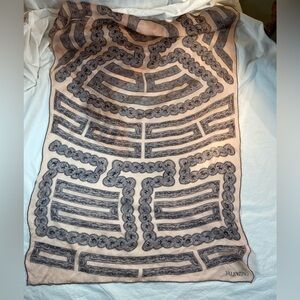 Valentino Scarf Silk 67” x 24.5”